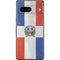 Dominican Republic Flag Distressed Pixel Skins